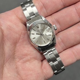 ロレックス OY.PP.デイト 6916 シルバーダイヤル