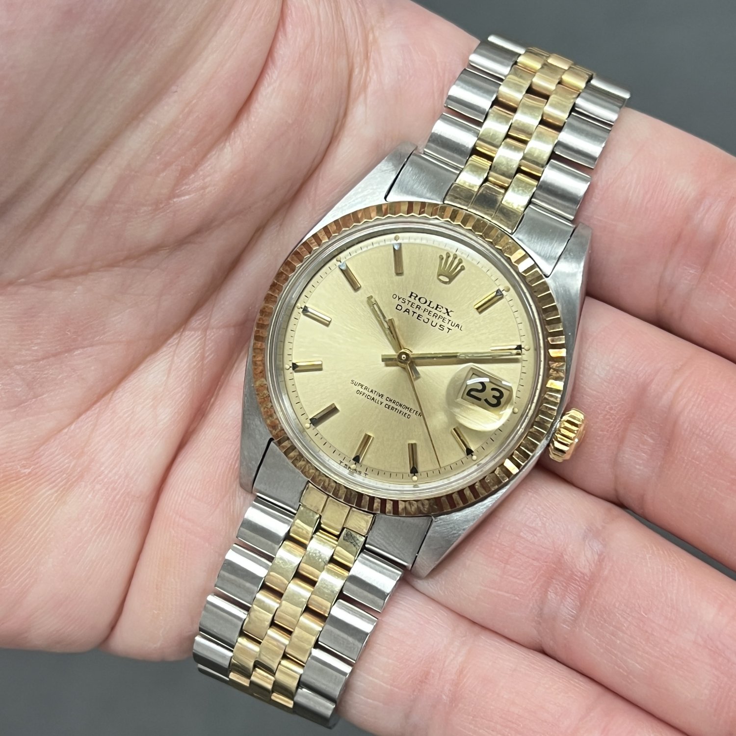 ロレックス デイトジャスト Ref.1601/3