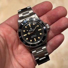 ロレックス サブマリーナー 5513 ブラックダイヤル MK4ダイヤルMK3ベゼル