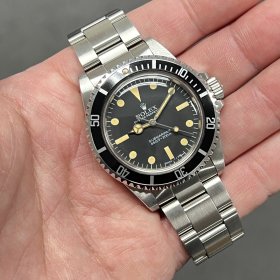 ロレックス サブマリーナー 5513 ブラックダイヤル MK5ダイヤル MK4ベゼル