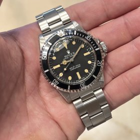 ロレックス サブマリーナー Ref.5513 MK1シンガー MK3ベゼル