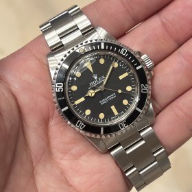 ロレックス サブマリーナー Ref.5513 MK5ダイヤル MK4ベゼル