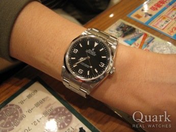 ロレックス エクスプローラーI(Ref.114270)オーナー　大阪府 K様