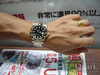 ロレックス GMTマスターII(Ref.116713LN)オーナー　宮城県 O様