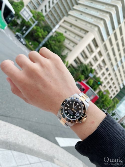 週末限定特価！◆ROLEX純正18金コンビブレス デイトジャスト◆ラグ20mm