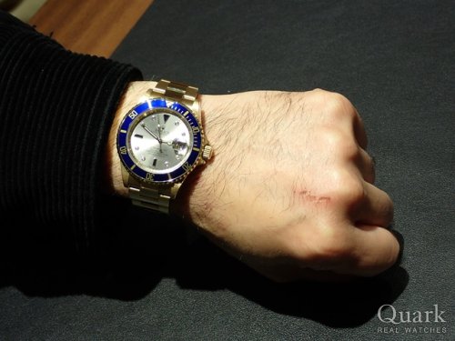 ロレックス サブマリーナー(Ref.16618SG)オーナー　愛知県 O様