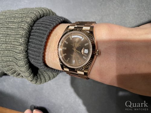 ロレックス デイデイト40(Ref.228235A)オーナー　岐阜県 H様