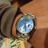 ロレックス デイトジャスト41 (Ref.126300) オーナー 海外 S様