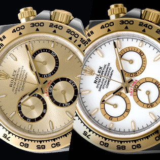 ROLEX DAYTONA Stainless Steel + Yellow Gold