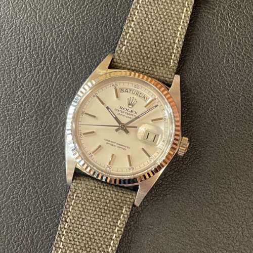 ロレックス デイデイト Ref.1803/9 クリアシルバー
交換ダイヤル（ルミノバ）