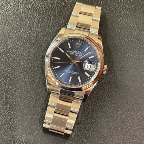 ロレックス デイトジャスト36 Ref.126200 ブライトブルー