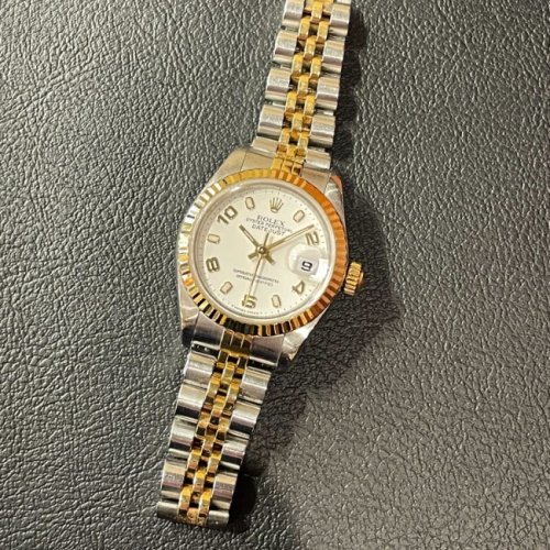 ロレックス デイトジャスト Ref.69173 ホワイト飛びアラビア