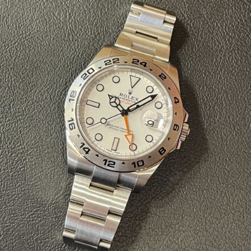 ロレックス エクスプローラーII Ref.216570 ホワイト