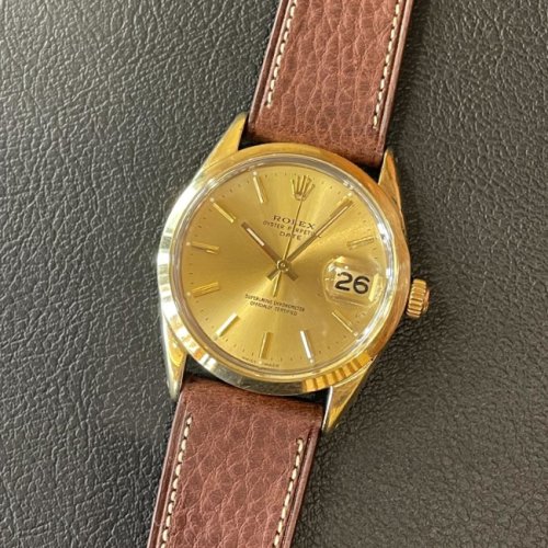 ロレックス オイスター・パーペチュアル・デイト Ref.1550 シャンパン
交換ダイヤル（シャンパン）