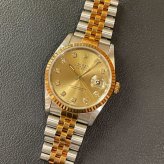 ロレックス デイトジャスト Ref.16233 シャンパン10Pダイヤ
ノンポリッシュ個体！ photo 1