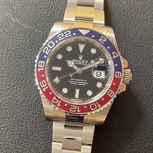 ロレックス GMTマスターII Ref.126710BLRO 