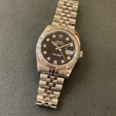 ロレックス デイトジャスト Ref.116234G ブラック10Pダイヤ photo 1