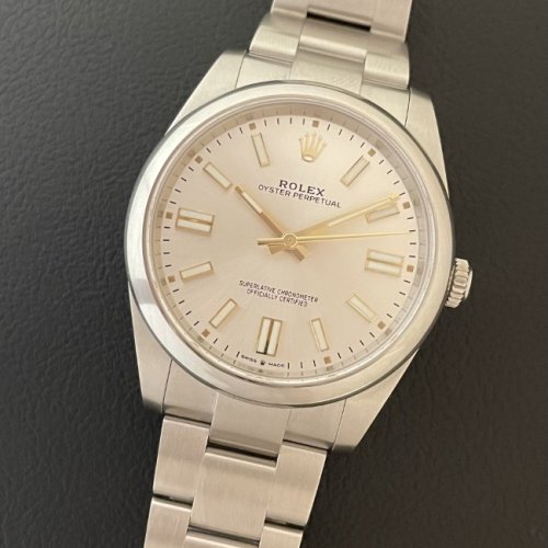 ロレックス オイスター・パーペチュアル41 Ref.124300 シルバー