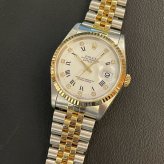 ロレックス デイトジャスト Ref.16233G ホワイトプリント小ローマ10P photo 1