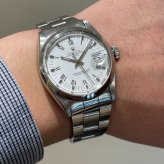 ロレックス オイスター・パーペチュアル・デイト Ref.1500 アンティーク
ホワイトプリント小ローマ
交換ダイヤル（ルミノバ） photo 3