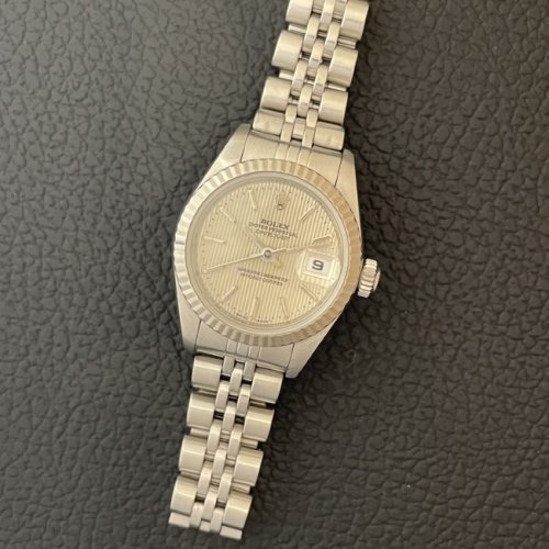 ロレックス デイトジャスト Ref.69174 シルバータペストリー