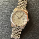 ロレックス デイトジャスト Ref.116234G シルバーコンピューター10Pダイヤ photo 1