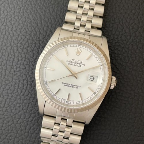ロレックス デイトジャスト Ref.16234 ホワイト