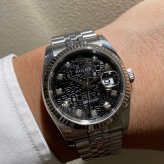 ロレックス デイトジャスト Ref.116234G ブラックコンピューター10Pダイヤ photo 3