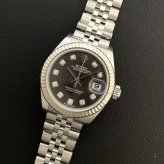 ロレックス デイトジャスト28 Ref.279174G ダークグレー10Pダイヤ photo 1