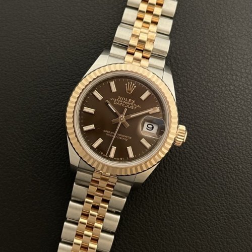 ロレックス デイトジャスト28 Ref.279171 チョコレートブラウン