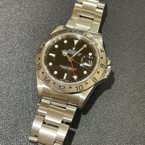 ロレックス エクスプローラーII Ref.16570 ブラック