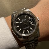 ロレックス デイトジャストII Ref.116334 ブラック photo 3