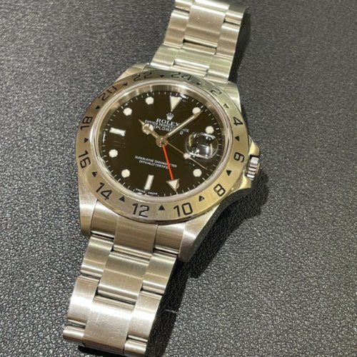 ロレックス エクスプローラーII Ref.16570 ブラック