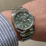 ロレックス デイトジャスト36 Ref.126200 オリーブグリーンパームモチーフ photo 3