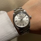 ロレックス エアキング Ref.5500 アンティーク
シルバー
交換ダイヤル（ルミノバ） photo 3