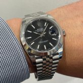 ロレックス デイトジャスト41 Ref.126300 ブライトブラック photo 3