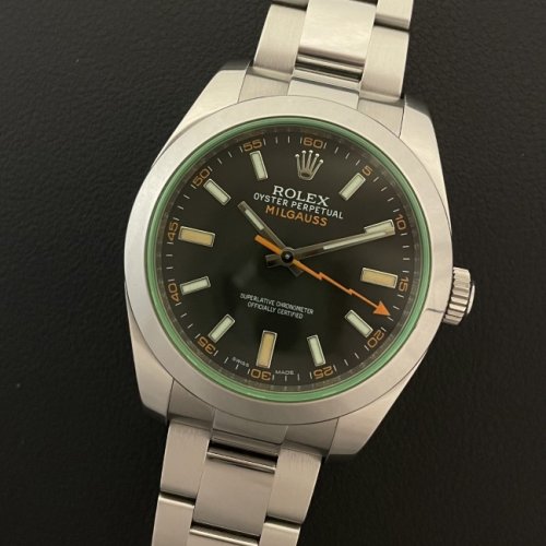 ロレックス ミルガウス Ref.116400GV ブラック