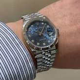 ロレックス デイトジャスト36 Ref.126234G ブルーコンピューター10Pダイヤ photo 3