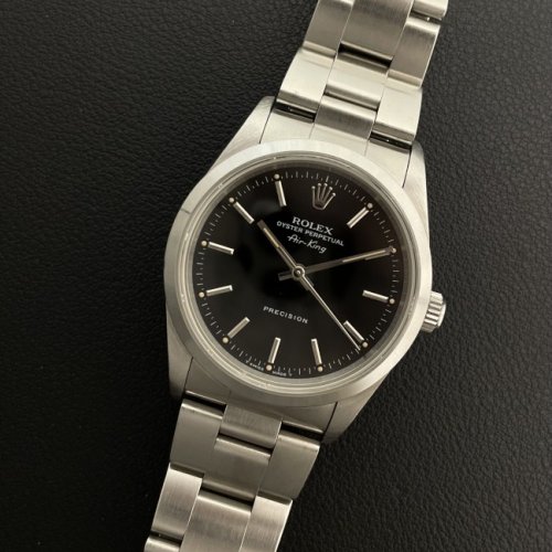 ロレックス エアキング Ref.14000 ブラック