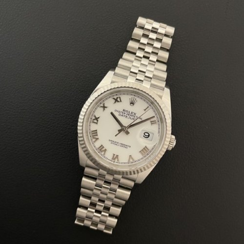 ロレックス デイトジャスト36 Ref.126234 ホワイトローマ
