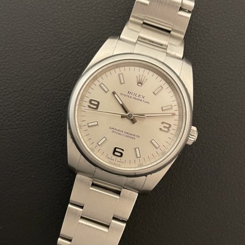 ロレックス オイスター・パーペチュアル34 Ref.114200 シルバー369