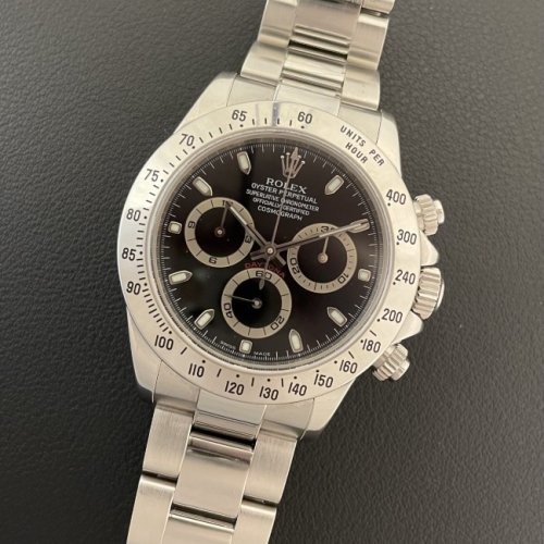 ロレックス デイトナ Ref.116520 ブラック（細針）