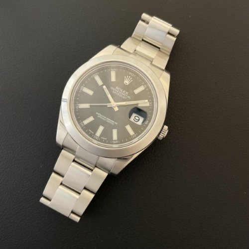 ロレックス デイトジャストII Ref.116300 ブラック