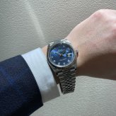 ロレックス デイトジャスト36 Ref.126234G ブライトブルー10P photo 3