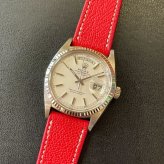 ロレックス デイデイト Ref.1803/9 アンティーク
クリアシルバー
交換ダイヤル（ルミノバ） photo 1