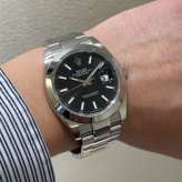 ロレックス デイトジャスト41 Ref.126300 ブライトブラック photo 3