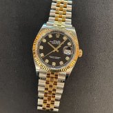 ロレックス デイトジャスト36 Ref.126233G ブライトブラック10P photo 1