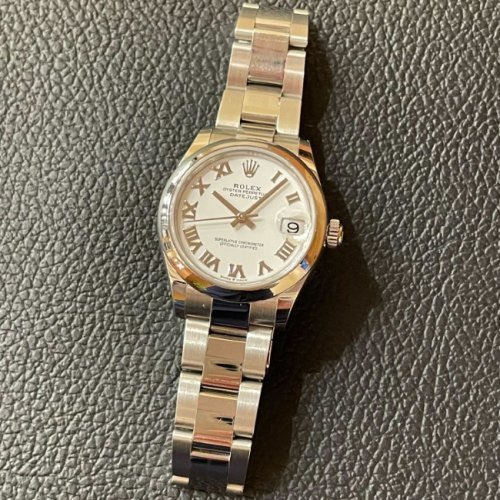 ロレックス デイトジャスト31 Ref.278240 ホワイトローマ