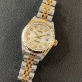 ロレックス デイトジャスト Ref.79173G シルバーコンピューター10P photo 1