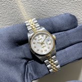 ロレックス デイトジャスト Ref.79173G シルバーコンピューター10P photo 3